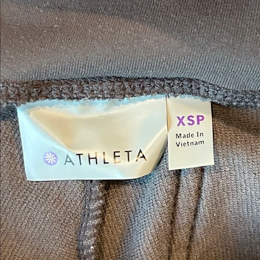 Athleta Womens Cord Metro Leggings XS petite dark gray